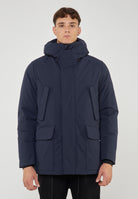 Parka Uomo Elon Navy Blue 