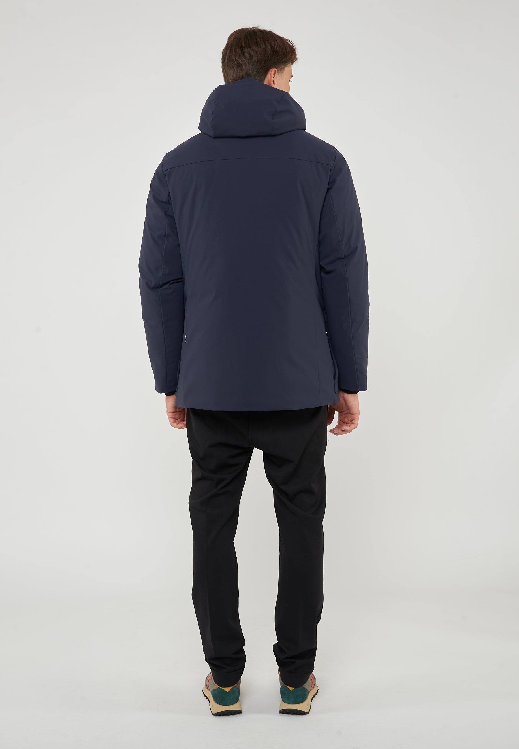 Parka Uomo Elon Navy Blue 