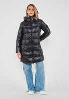 Giacca Lunga Donna Ines Nero 