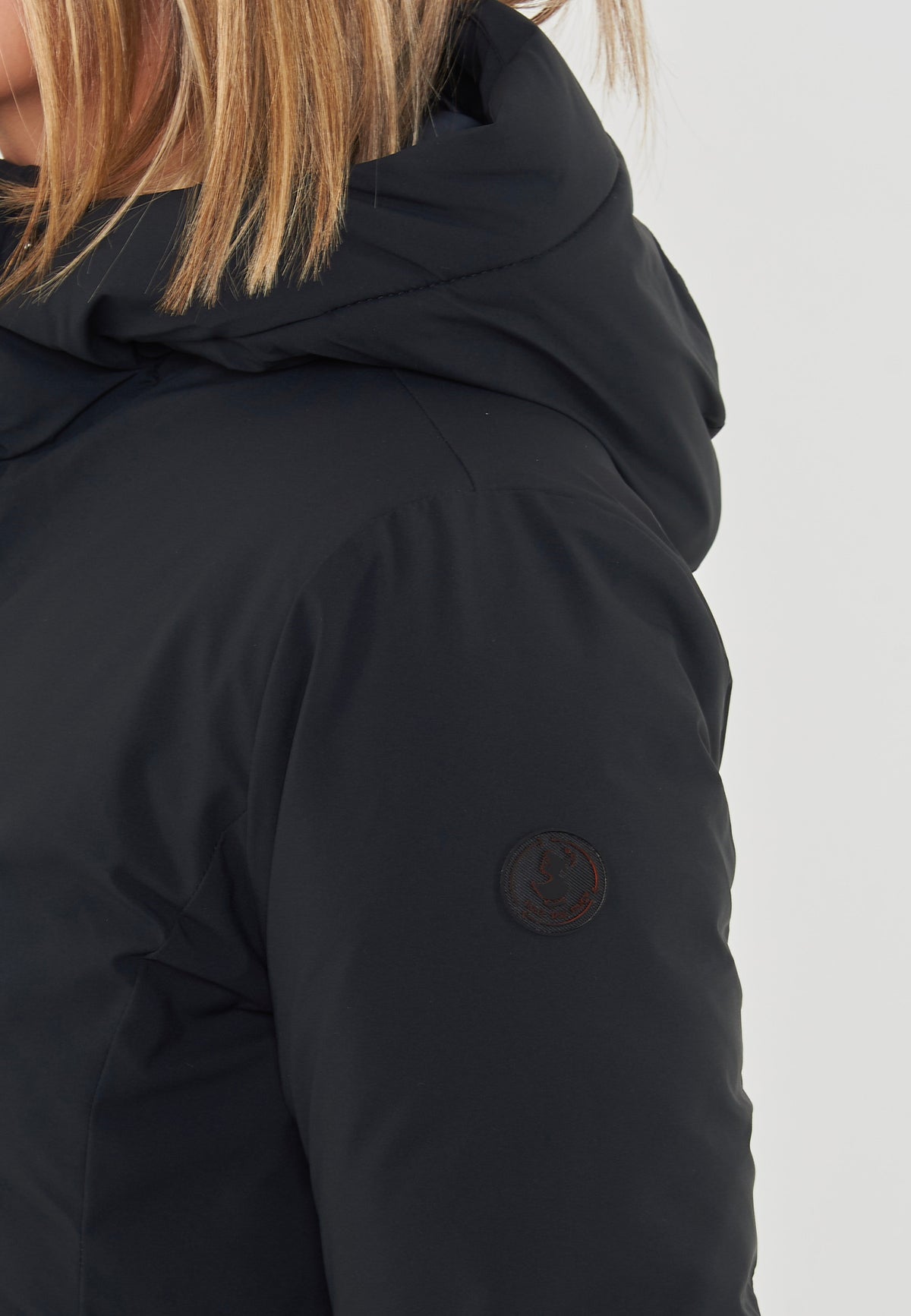 Parka Donna Modello Leyla Nero 