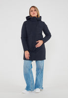 Parka Donna Modello Leyla Blue Black 