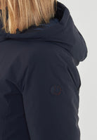 Parka Donna Con Cappuccio Rachel Blue Black 