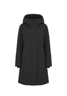 Parka Donna Con Cappuccio Sienna Nero 