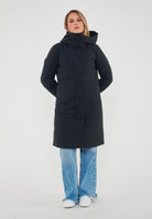 Parka Donna Con Cappuccio Sienna Nero 