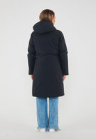 Parka Donna Con Cappuccio Sienna Nero 