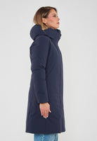 Parka Donna Con Cappuccio Sienna Navy Blue 