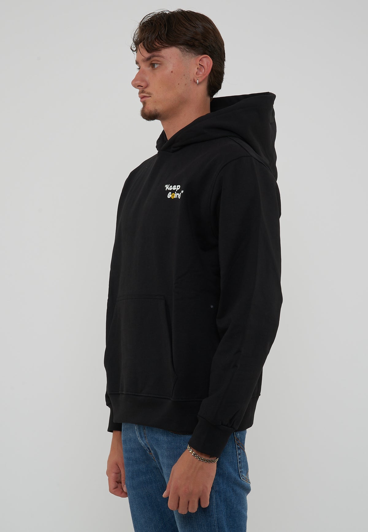 Felpa Con Cappuccio Hoodie Black 