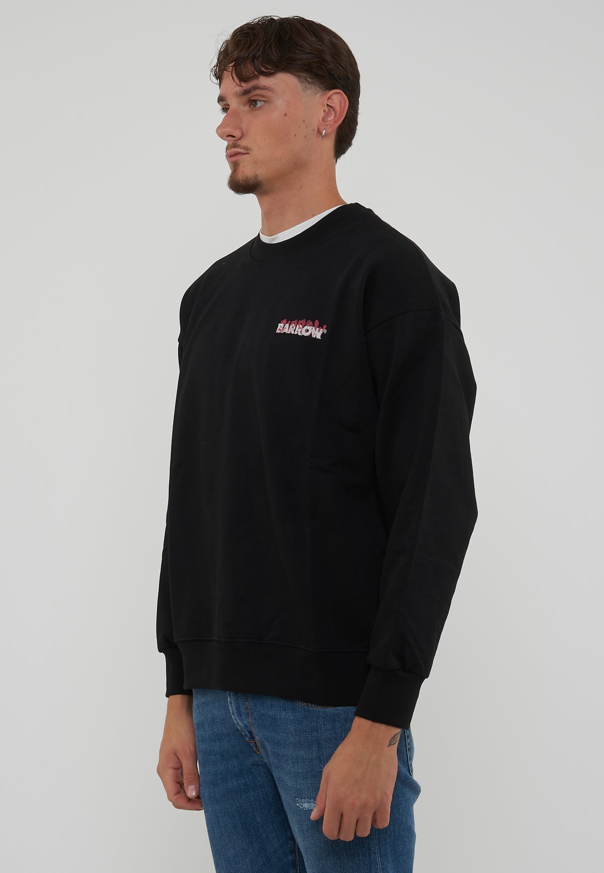 Felpa Girocollo Black 