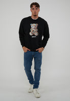 Felpa Girocollo Black 