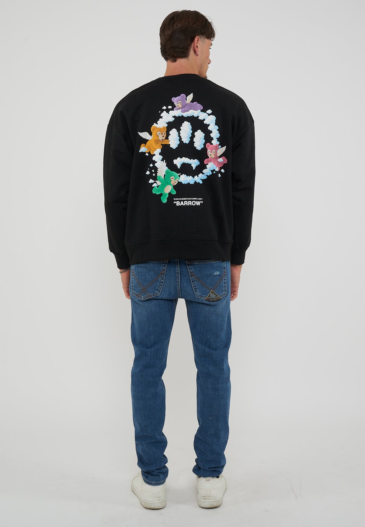Felpa Girocollo Black 