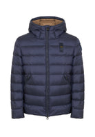 Piumino Con Cappuccio Acton Blue 