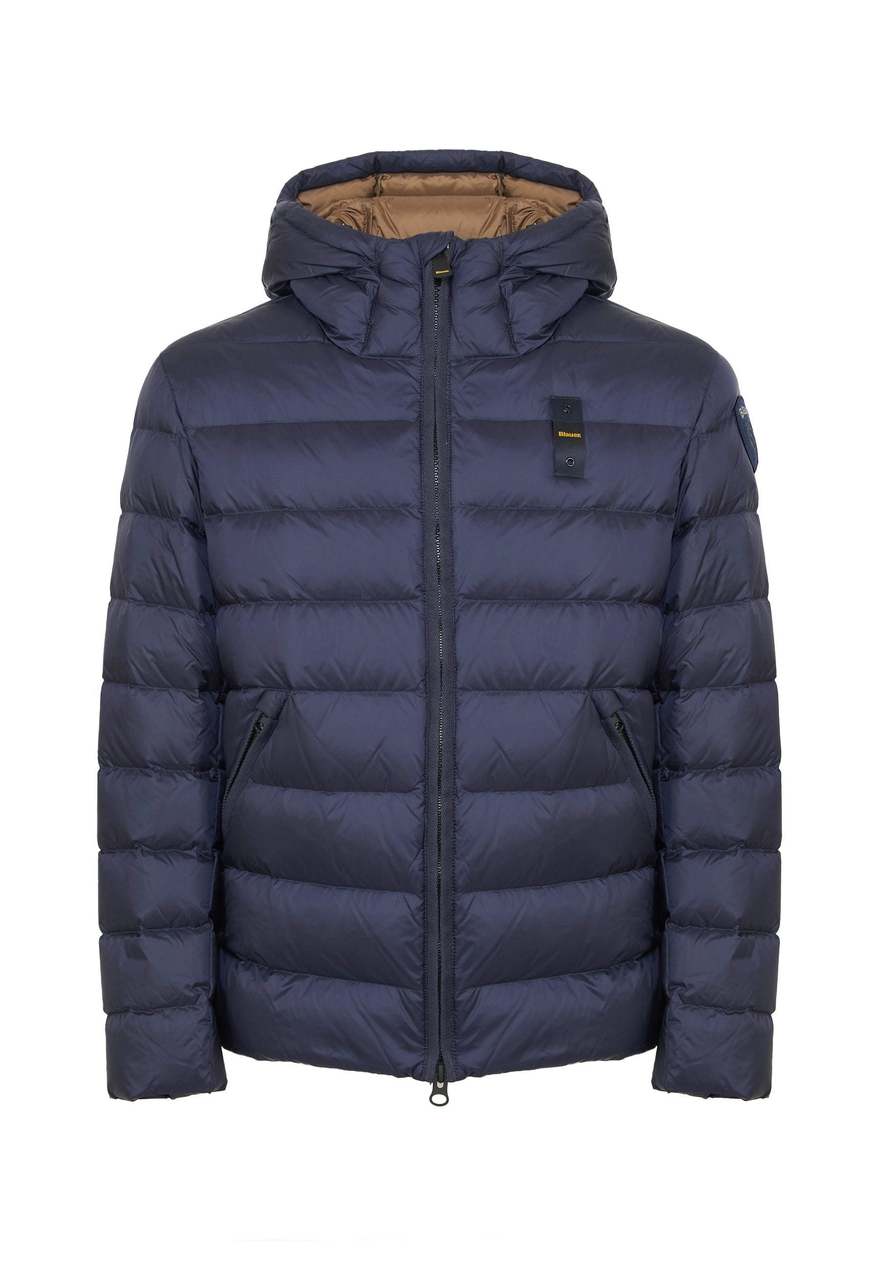 Piumino Con Cappuccio Acton Blue 