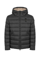 Piumino Con Cappuccio Acton Nero 