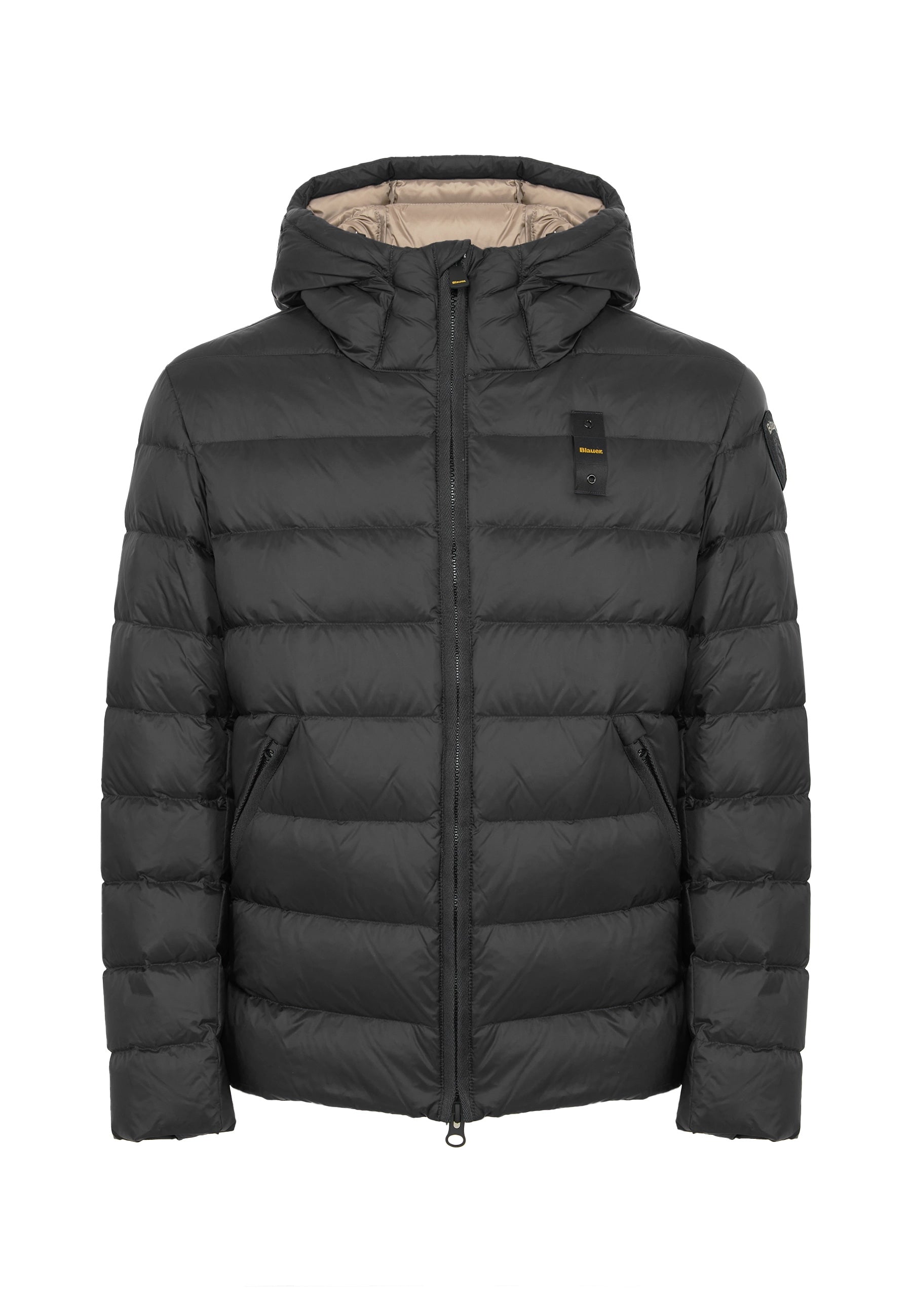 Piumino Con Cappuccio Acton Nero 