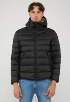 Piumino Con Cappuccio Acton Nero 