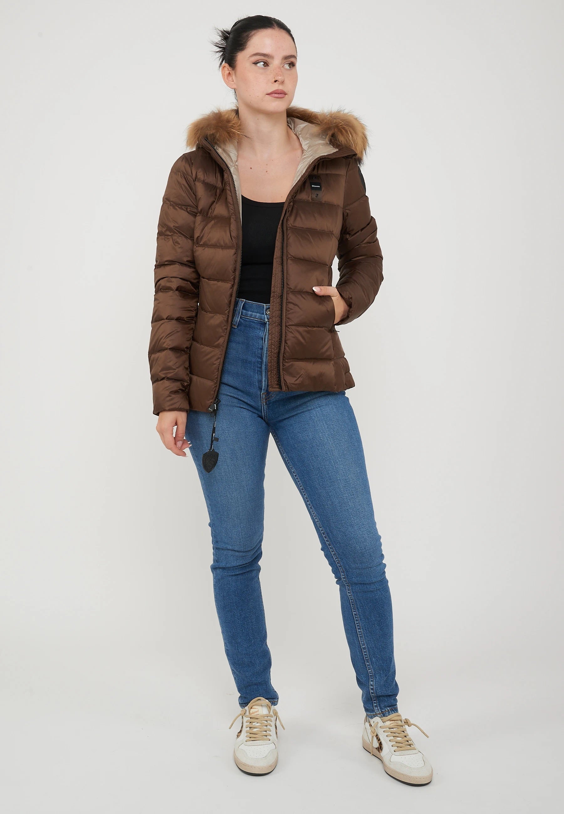 Piumino A Riche Arcadia Brown 