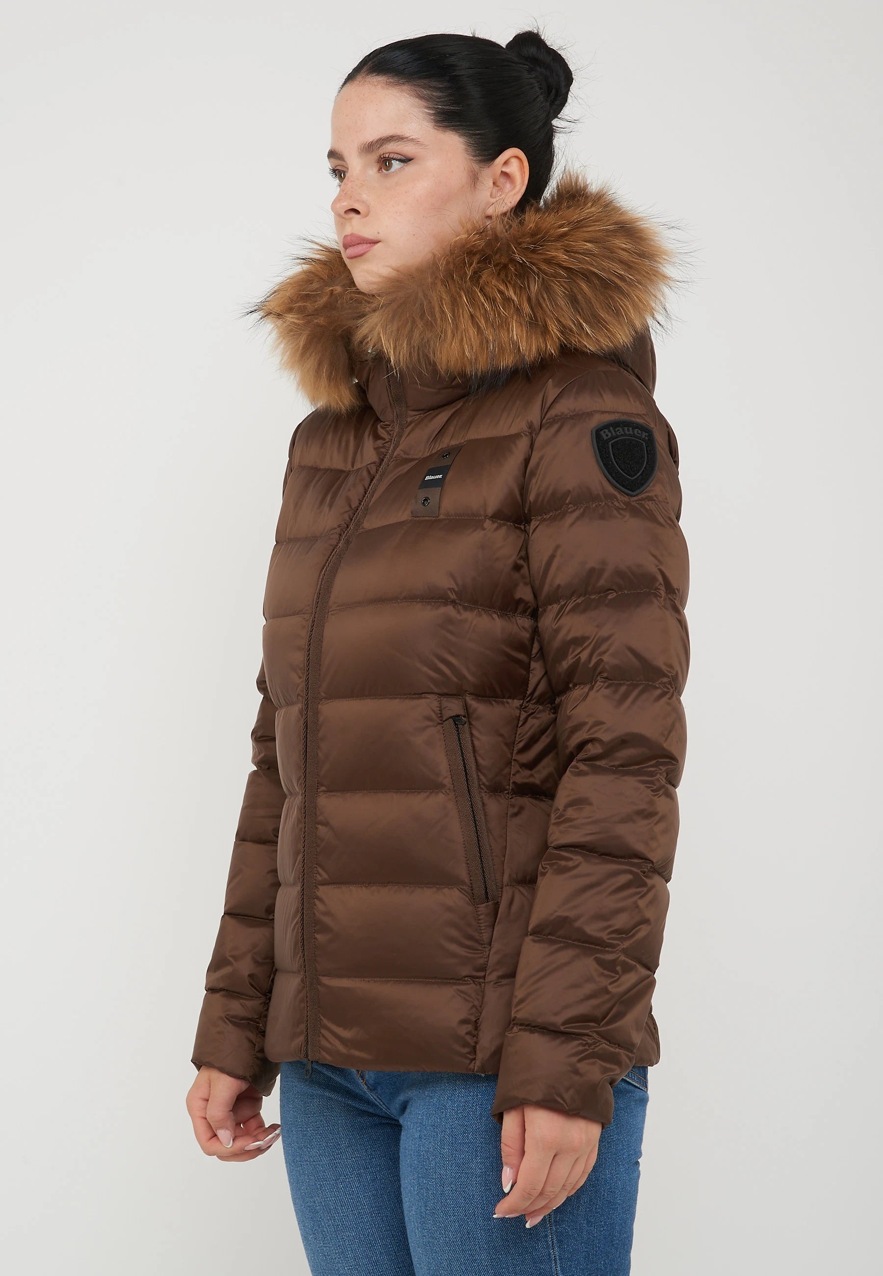 Piumino A Riche Arcadia Brown 