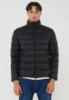 Piumino Con Collo Coreano Austin Nero 