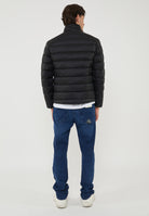 Austin Down Jacket with Mandarin Collar Black