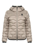 Piumino Ad Onde Camelia Grigio Nebbia 