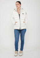 Piumino Sfiancato Charme Bianco Ottico 
