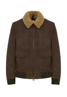 Bomber  Con Collo In Pelliccia Cheitons Brown 