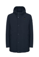 Parka Con Cappuccio Removibile Chester Blu 
