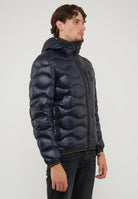 Piumino Leggero Ad Onde Wawe Blu 