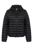 Aghata 2.0  Piumino 100 Grammi Donna Con Cappuccio Jet Black 