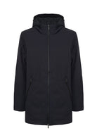 Herdo 3.0  Giacca Lunga Con Cappuccio Da Uomo Jet Black 