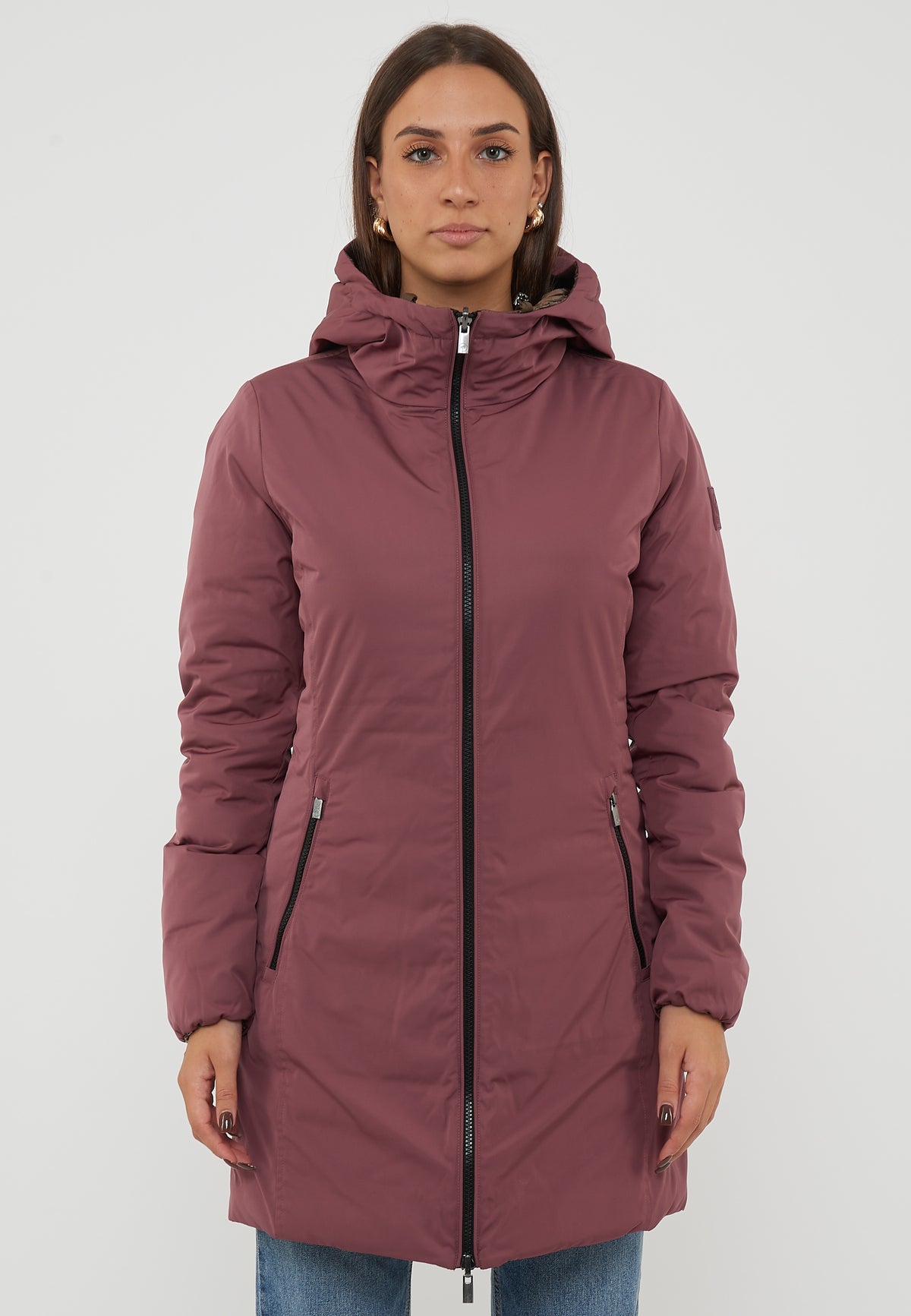 Kalie 3.0 Piumino Reversibile Da Donna Oxblood Red /Macaron 