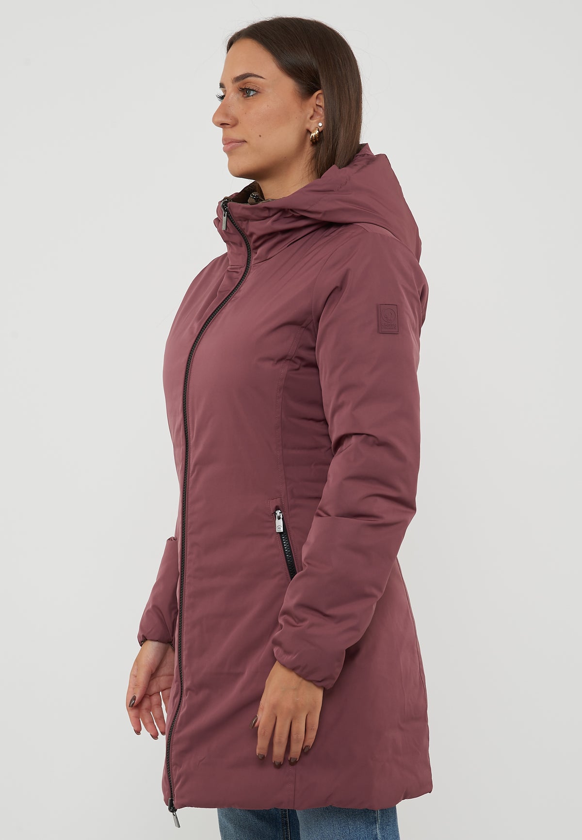 Kalie 3.0 Piumino Reversibile Da Donna Oxblood Red /Macaron 