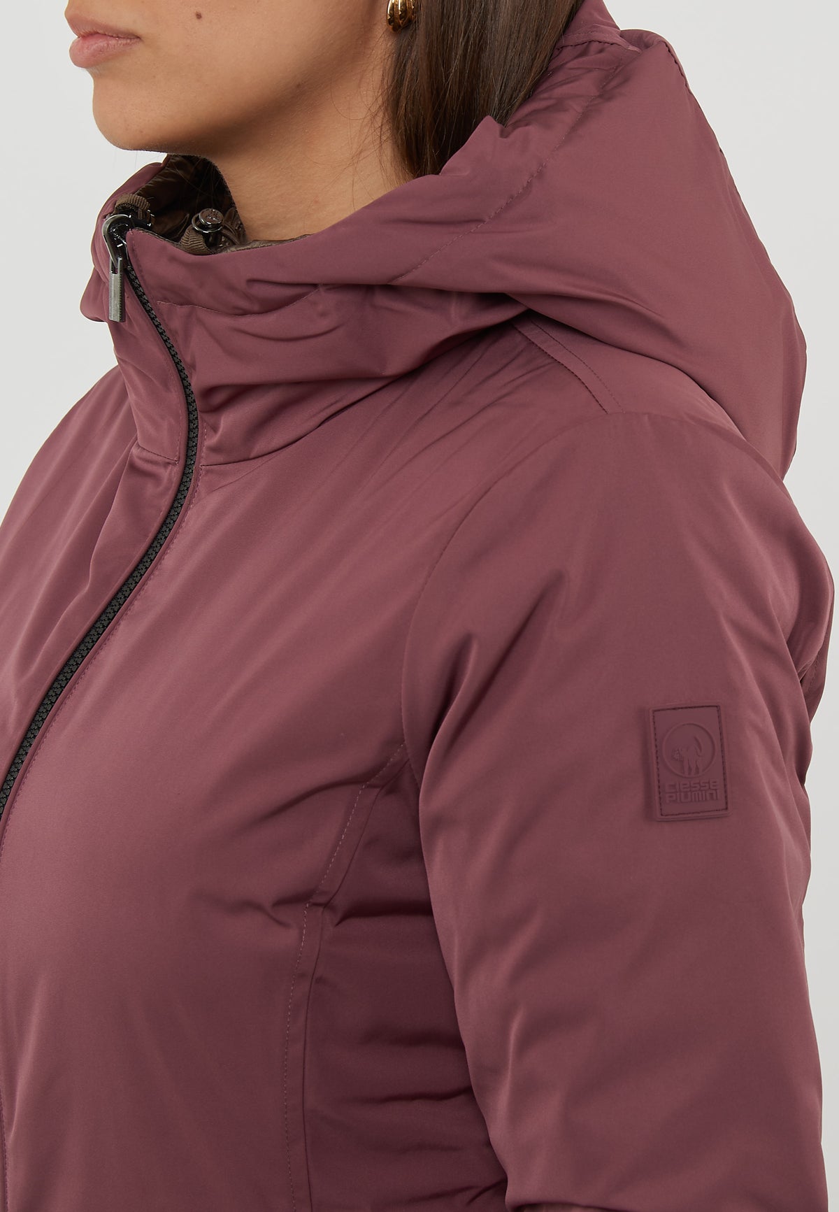 Kalie 3.0 Piumino Reversibile Da Donna Oxblood Red /Macaron 