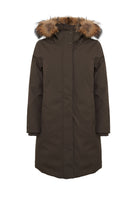 Lolita Real Fur Piumino Softshell Da Donna Mulch 