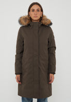 Lolita Real Fur Piumino Softshell Da Donna Mulch 