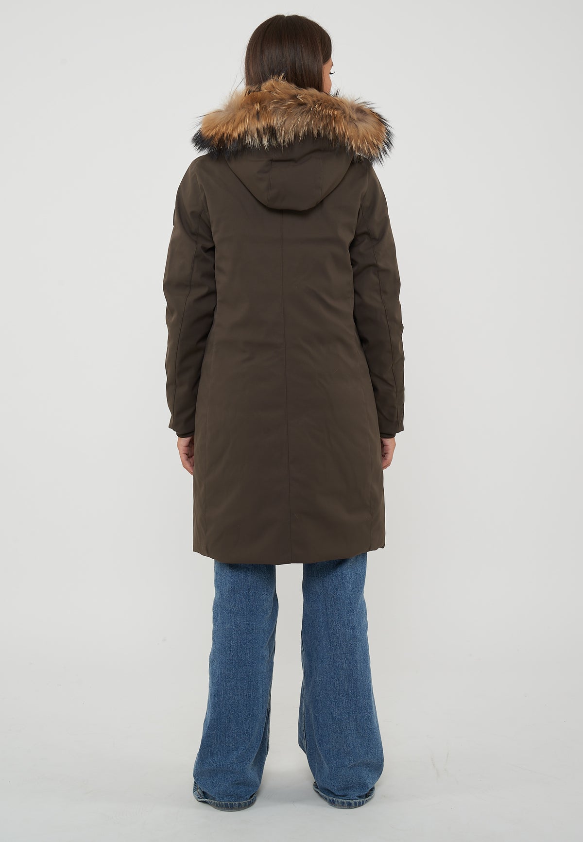 Lolita Real Fur Piumino Softshell Da Donna Mulch 