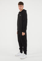 Tuta Con Cappuccio Core Identity In Misto Cotone Black 
