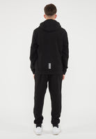 Tuta Con Cappuccio Core Identity In Misto Cotone Black 