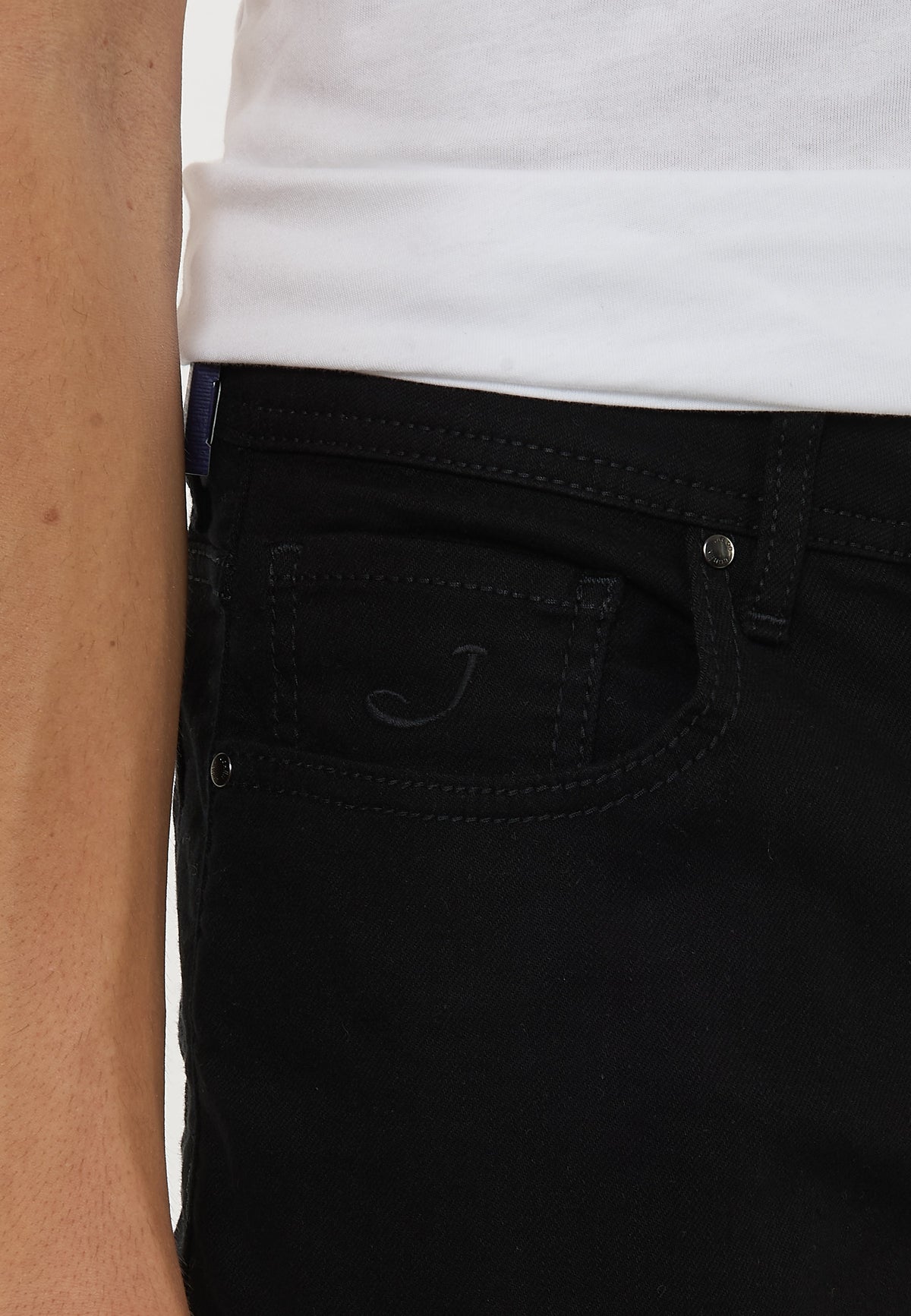 Jeans 5 tasche Bard Fast Regular-Slim In Denim Super Stretch Stay Black Lavaggio Rinse 
