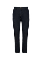 Jeans Chino Bobby Slim In Denim Comfort Blu Scuro Lavaggio Stone 