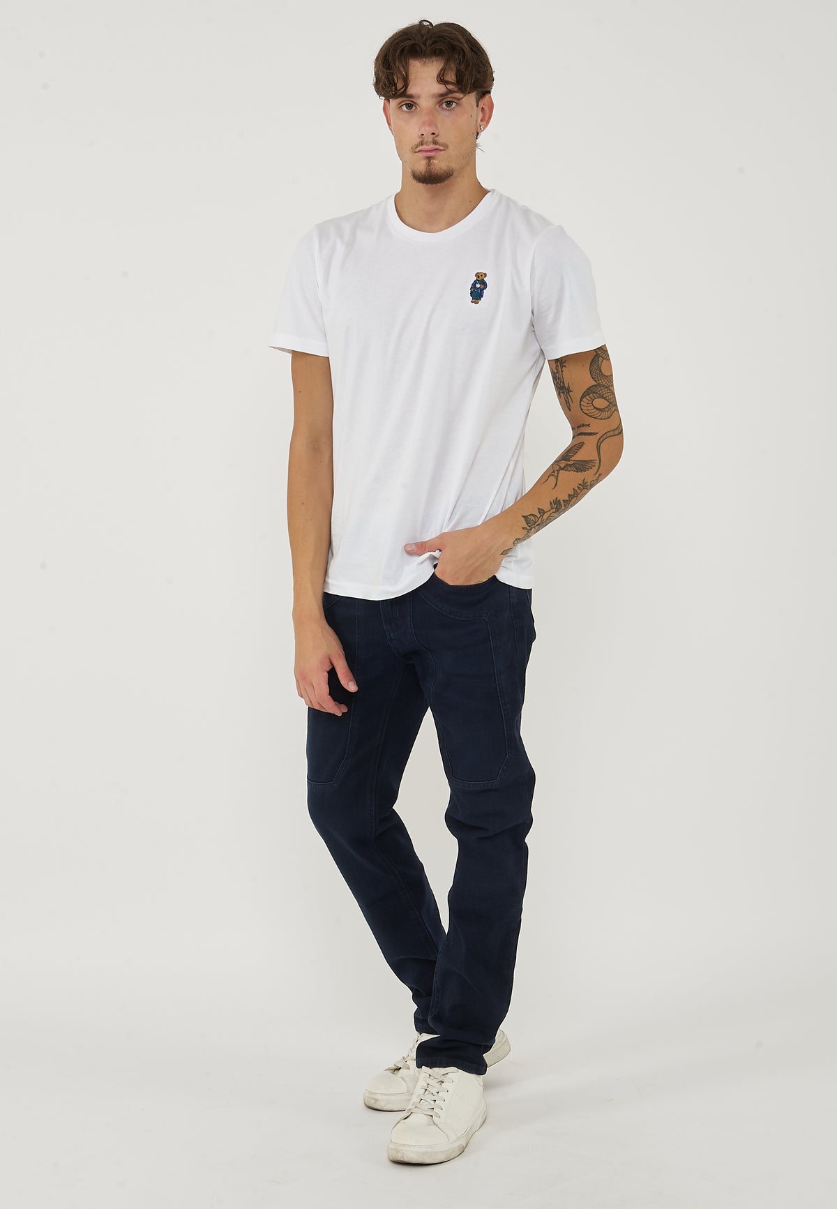 Jeans JohnToppa Denim Slim Fit Blu Scuro 