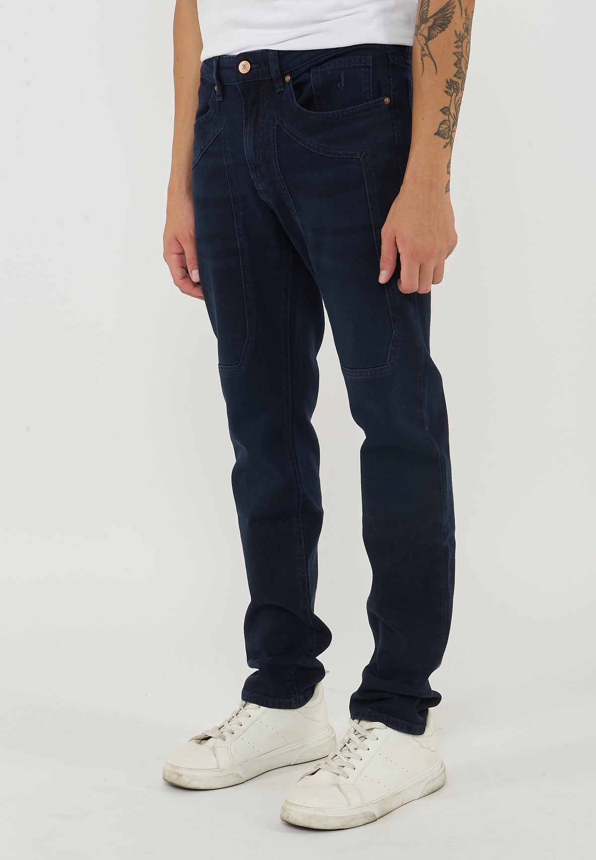 Jeans JohnToppa Denim Slim Fit Blu Scuro 