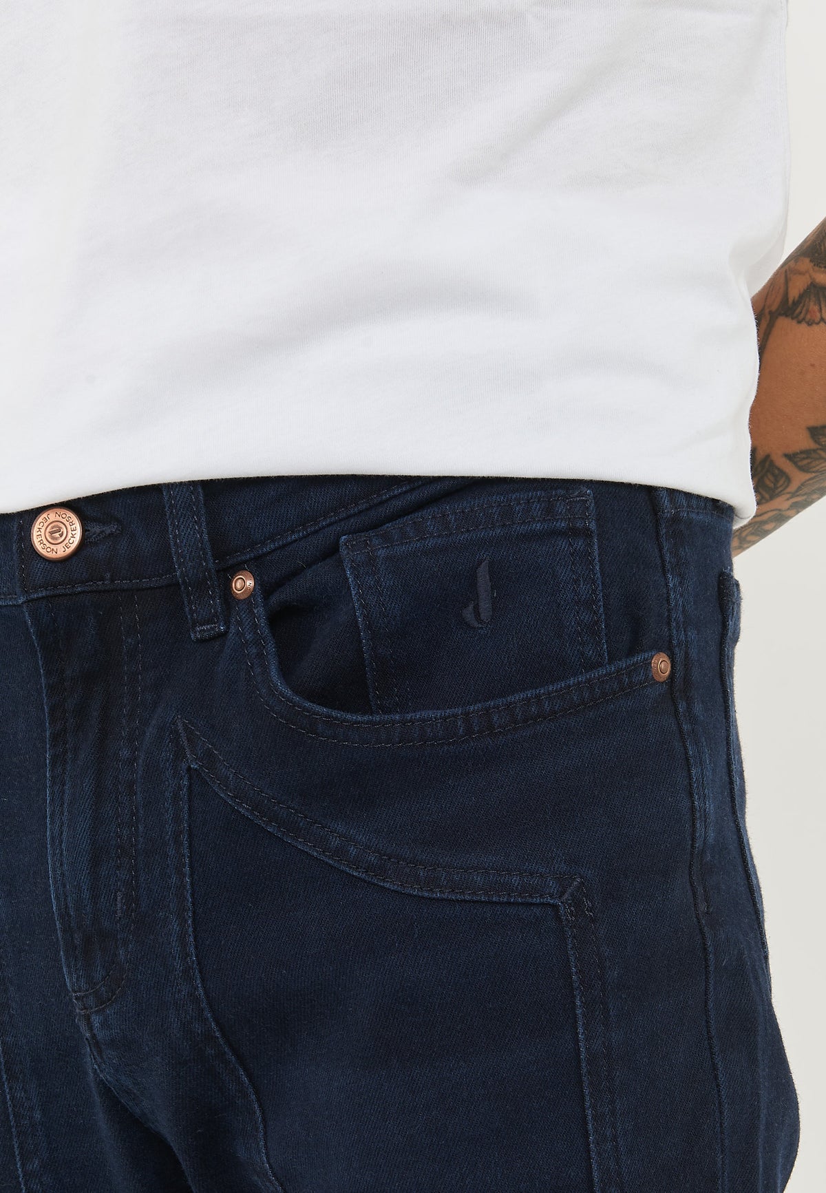 Jeans JohnToppa Denim Slim Fit Blu Scuro 