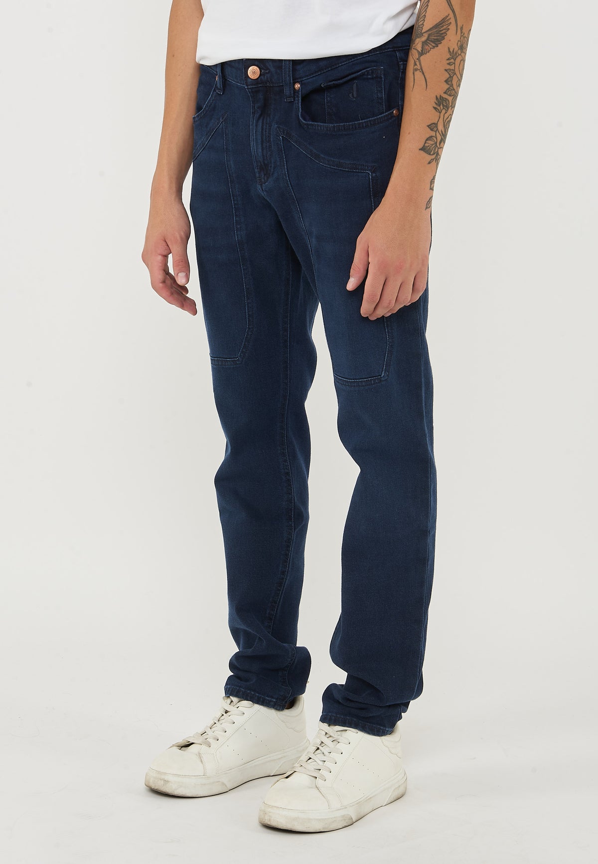 Jeans JohnToppa Denim Slim Fit Blu Medio 