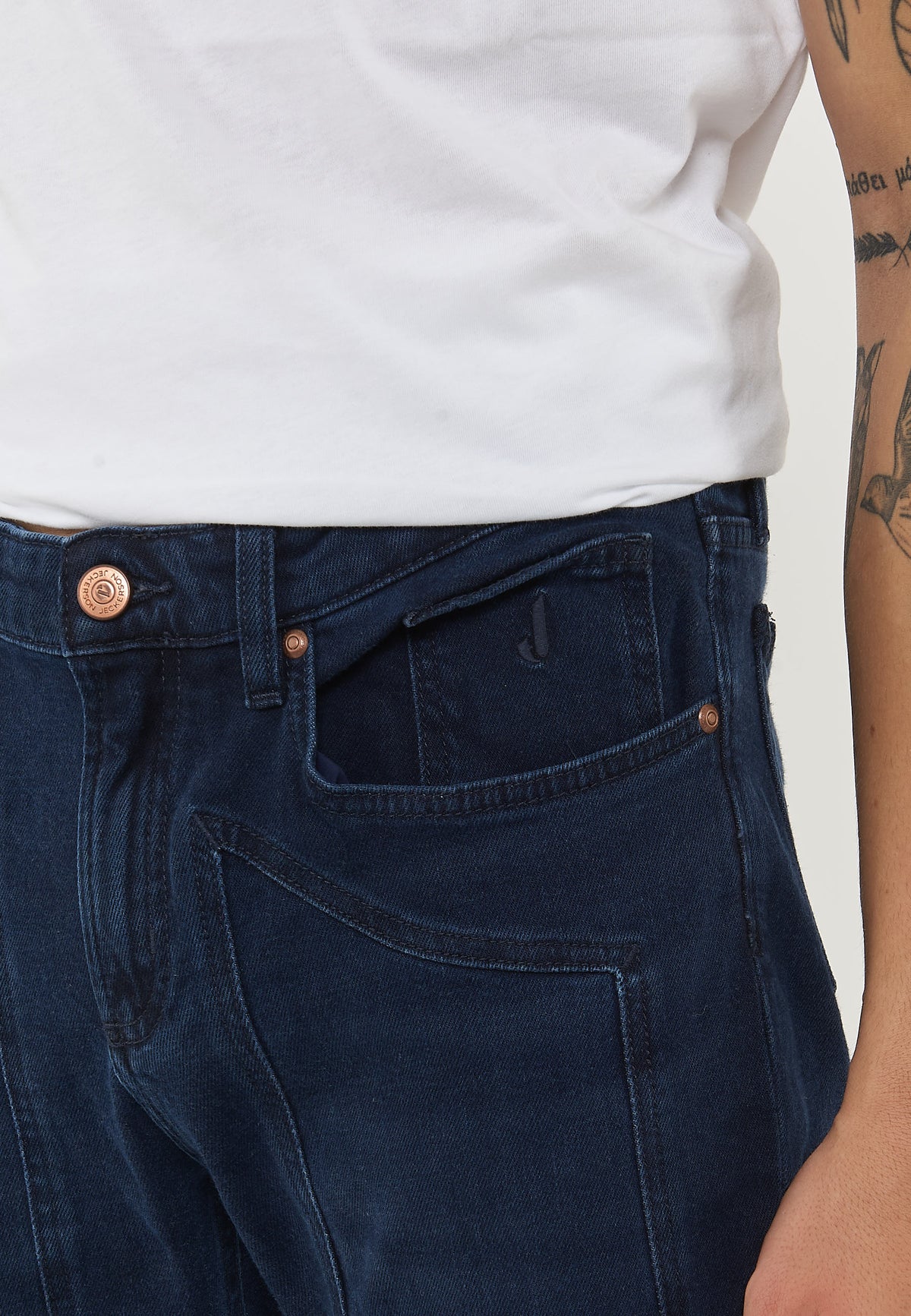 Jeans JohnToppa Denim Slim Fit Blu Medio 