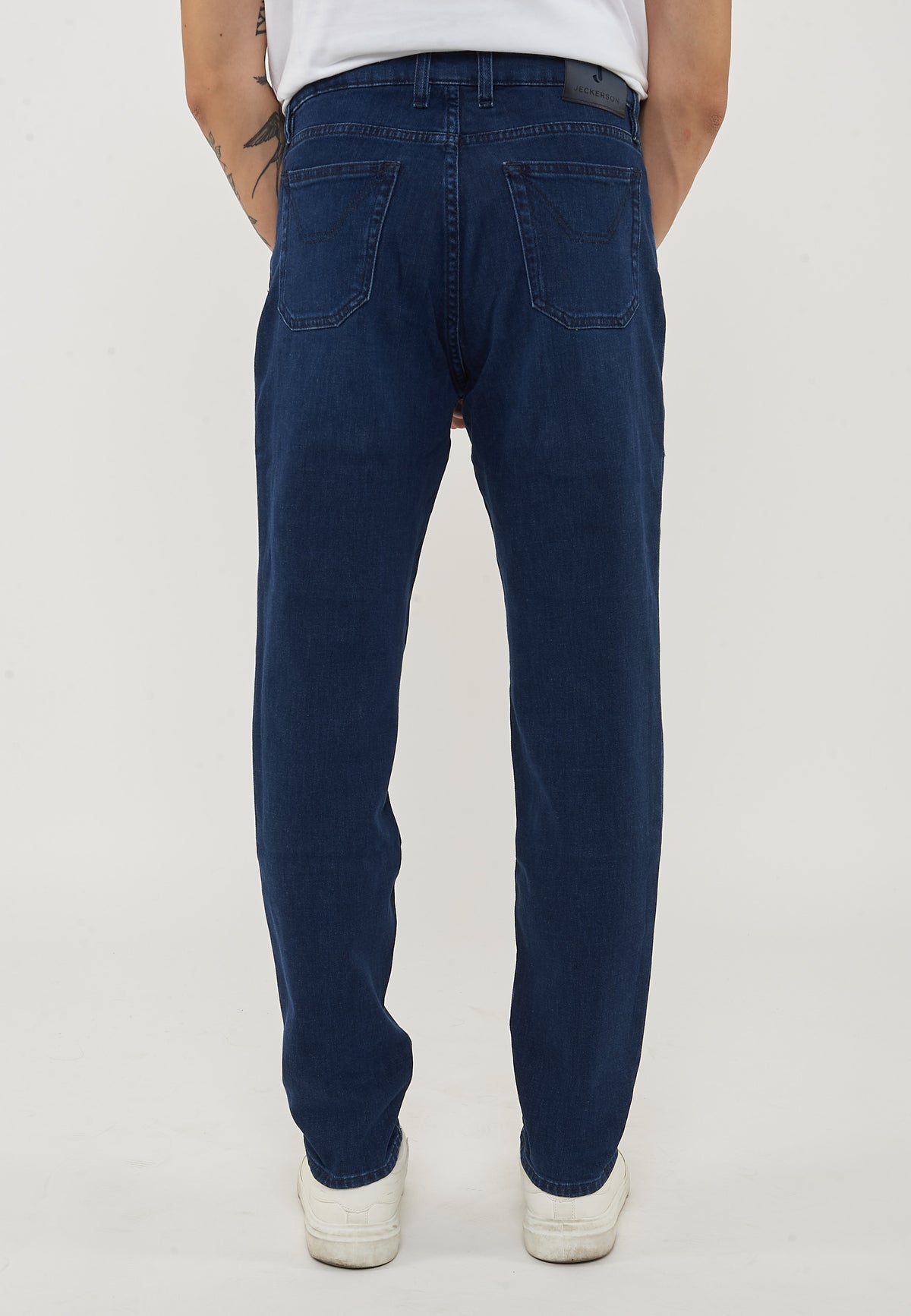 Jeans JohnToppa Denim Slim Fit Blu Medio Chiaro 