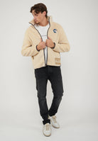Felpa In Pile Con Zip T-Archive Fleece Putty 