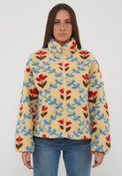 Felpa In File Con Zip Shima Aop Flower 
