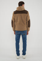 Felpa in Pile con Cappuccio e Zip Yupik Multicolore 