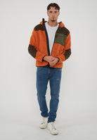 Felpa in Pile con Cappuccio e Zip Yupik Multicolore 